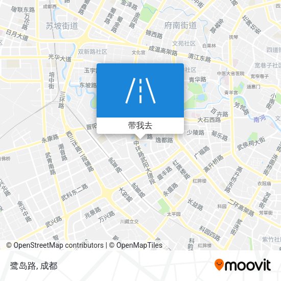 鹭岛路地图