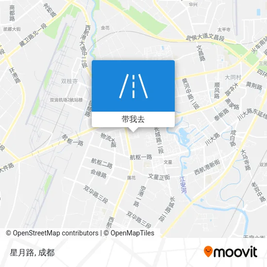星月路地图