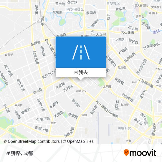 星狮路地图