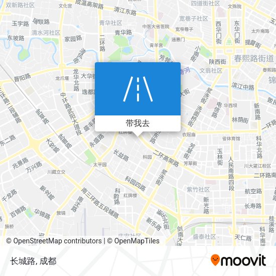 长城路地图