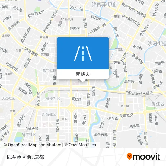 长寿苑南街地图