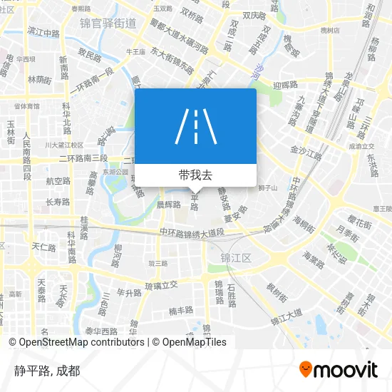 静平路地图