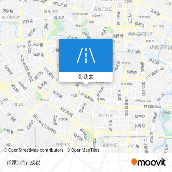 肖家河街地图