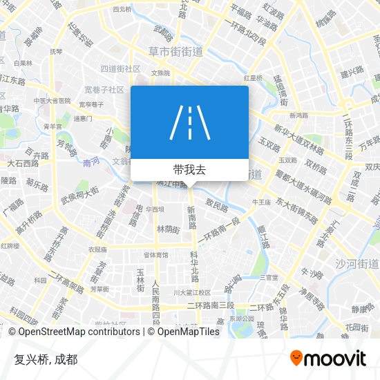 复兴桥地图