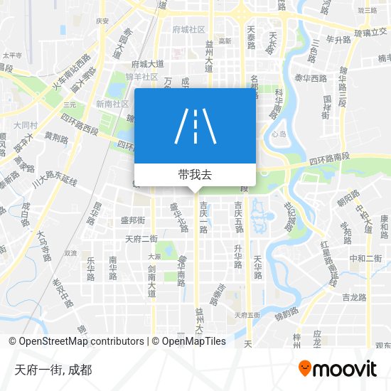 天府一街地图