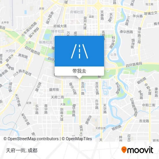 天府一街地图