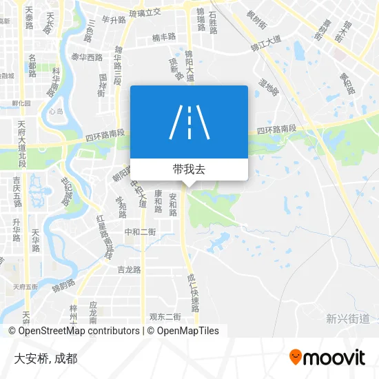 大安桥地图