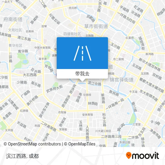 滨江西路地图