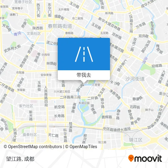 望江路地图