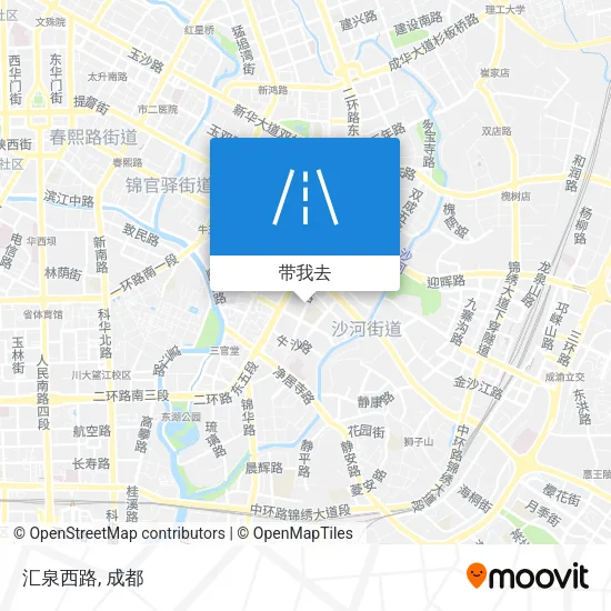 汇泉西路地图
