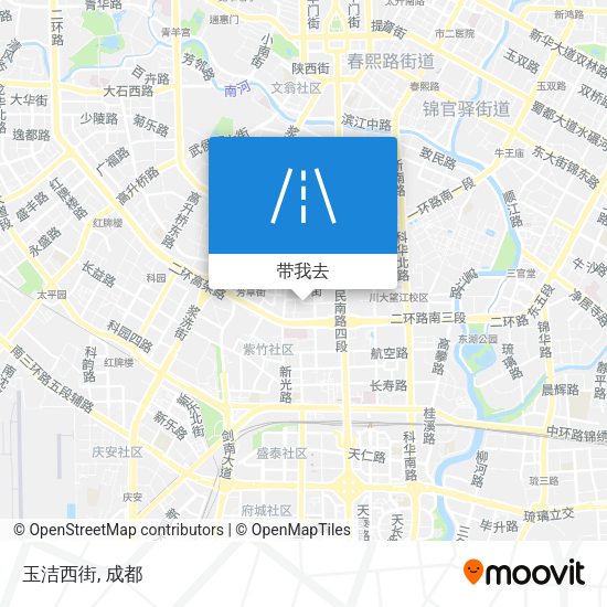 玉洁西街地图
