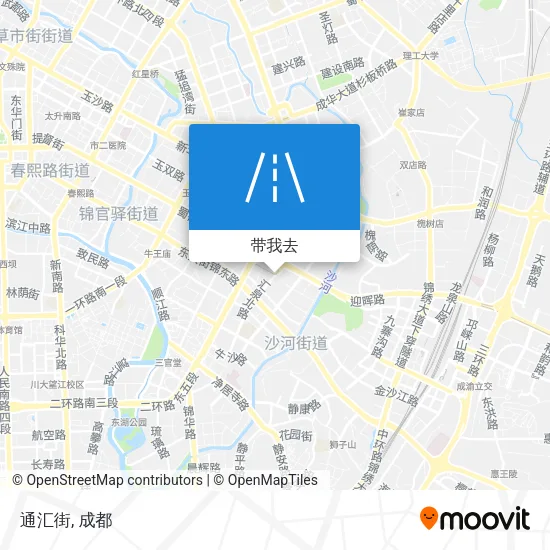 通汇街地图