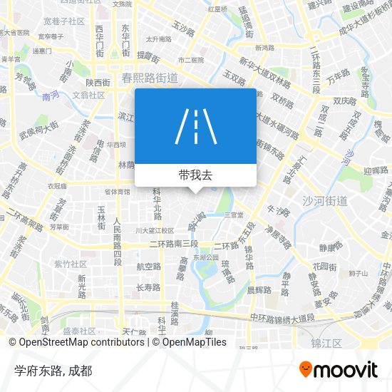 学府东路地图