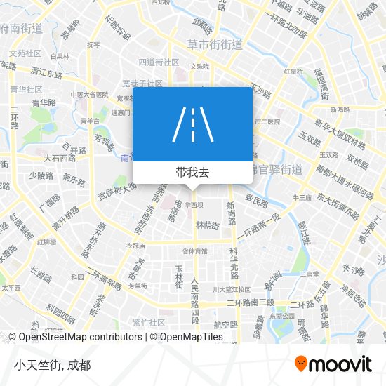 小天竺街地图