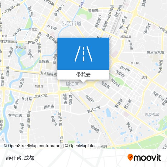 静祥路地图