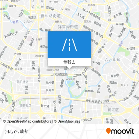 河心路地图