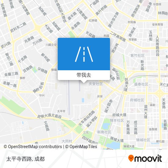 太平寺西路地图