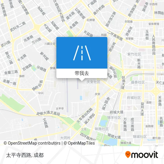 太平寺西路地图