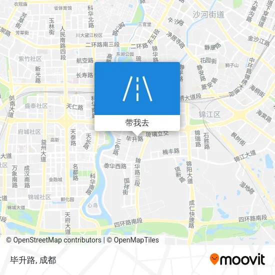 毕升路地图