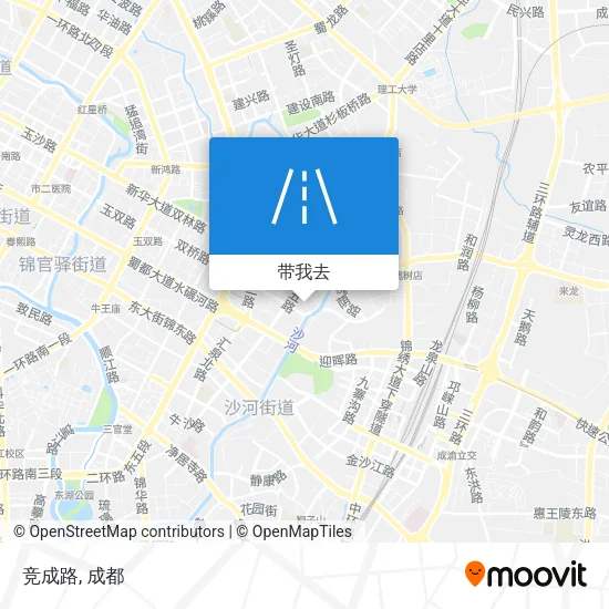 竞成路地图