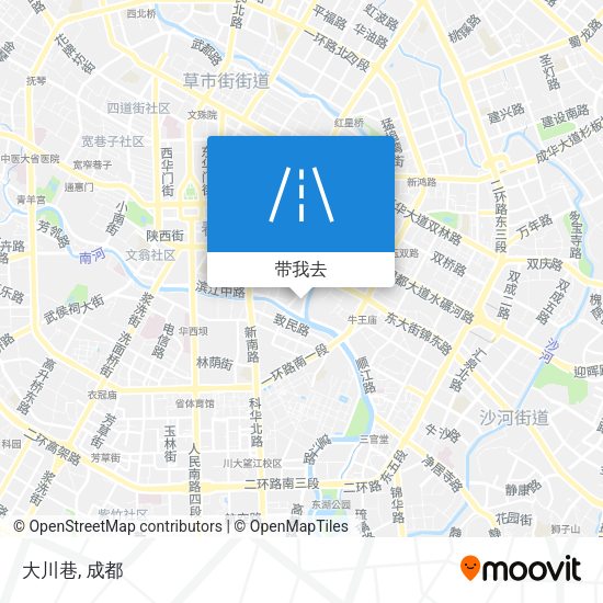 大川巷地图