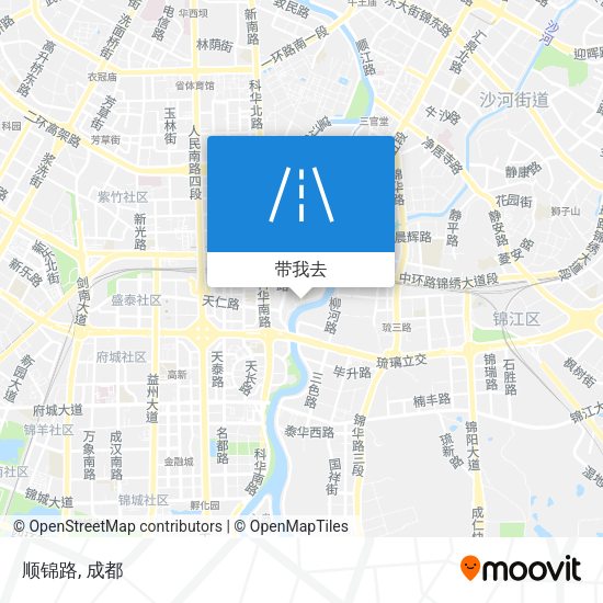 顺锦路地图