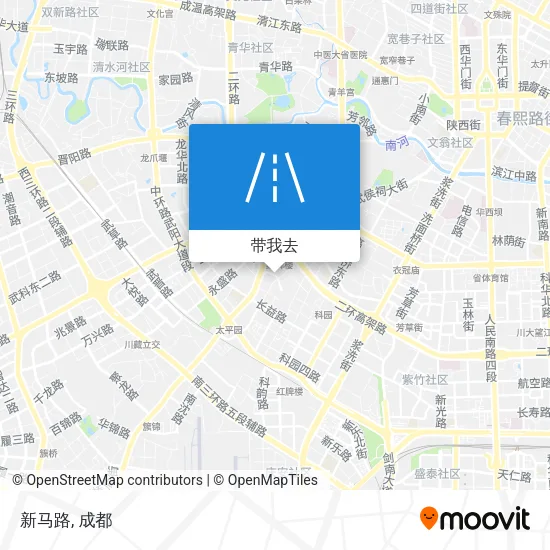 新马路地图
