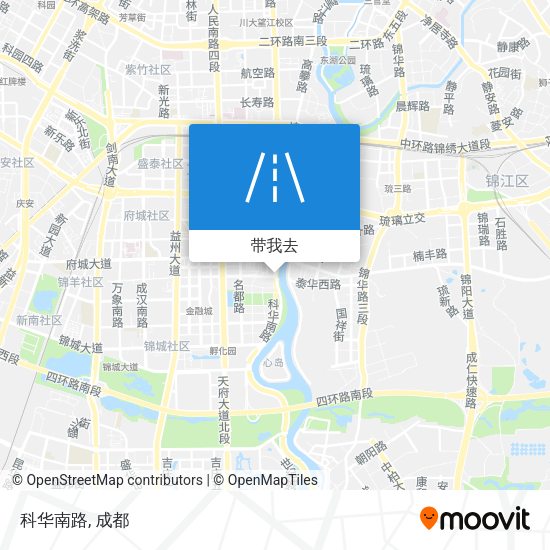 科华南路地图
