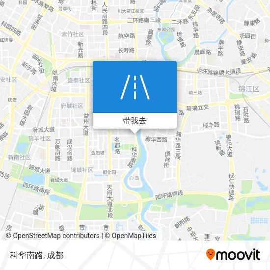 科华南路地图