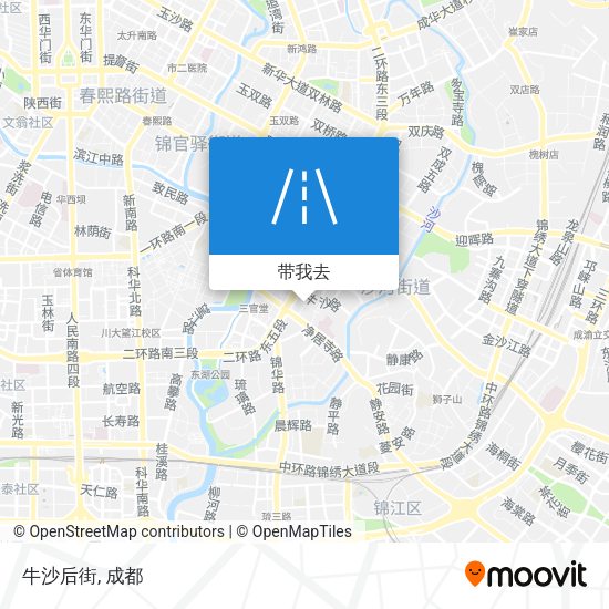 牛沙后街地图