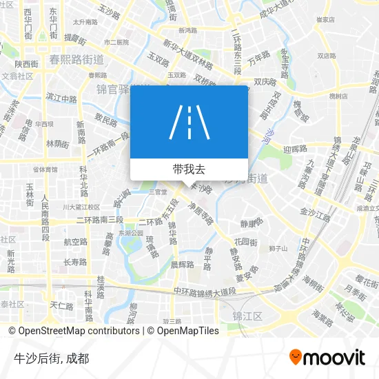 牛沙后街地图