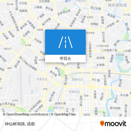 神仙树南路地图