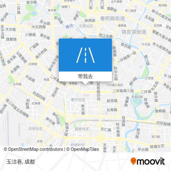 玉洁巷地图