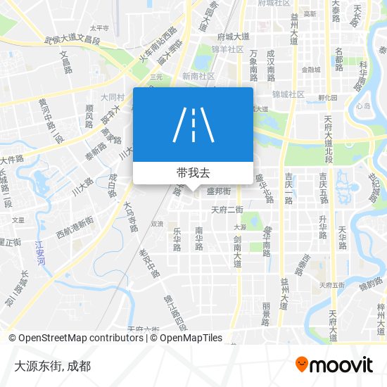 大源东街地图