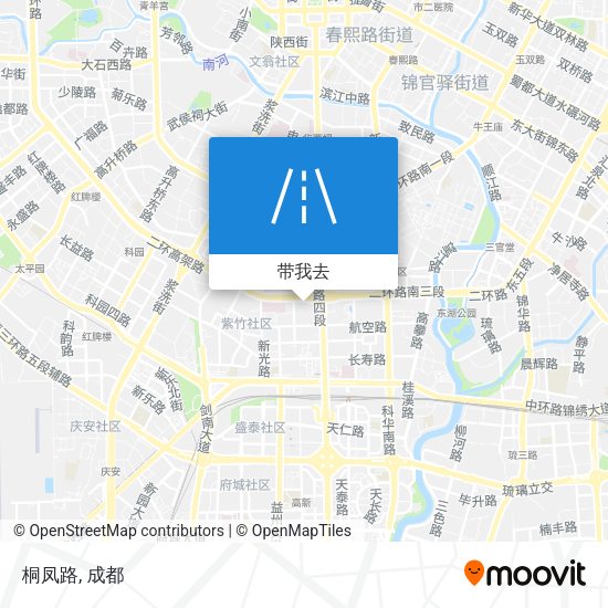 桐凤路地图
