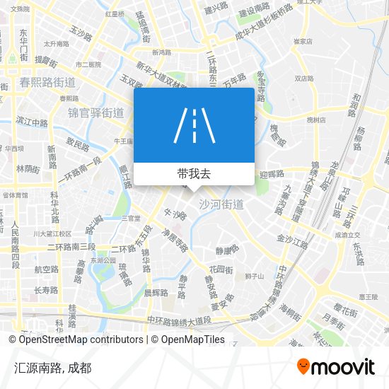 汇源南路地图