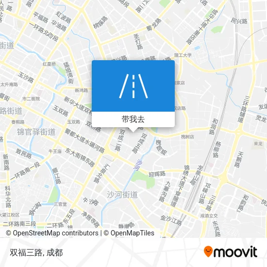 双福三路地图