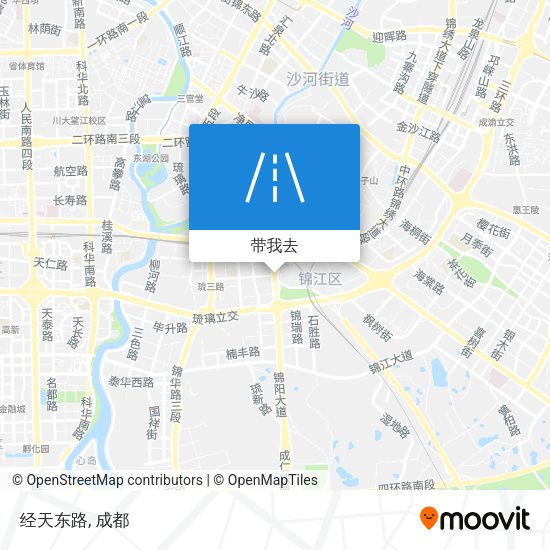 经天东路地图