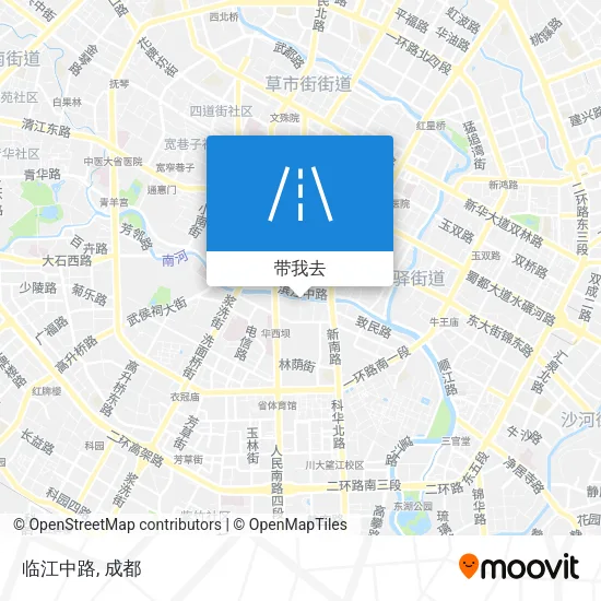 临江中路地图