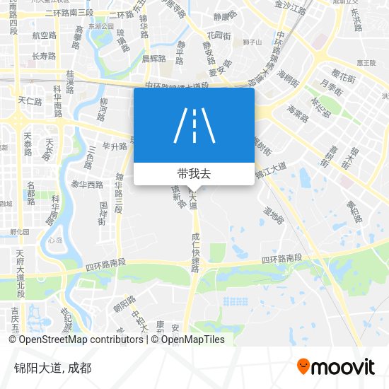 锦阳大道地图