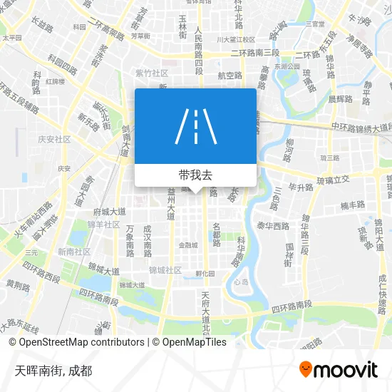 天晖南街地图