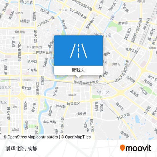 晨辉北路地图