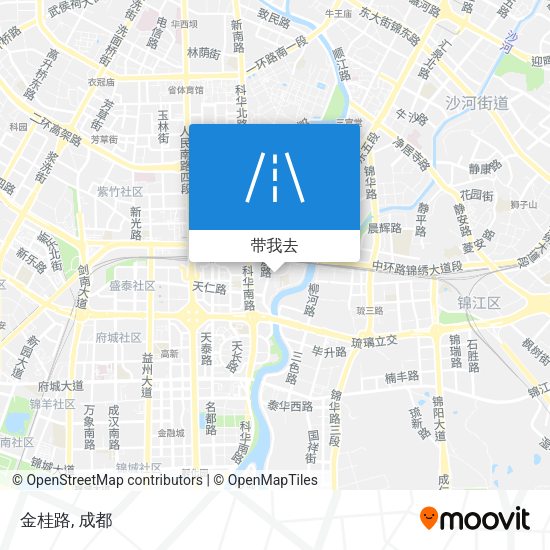 金桂路地图