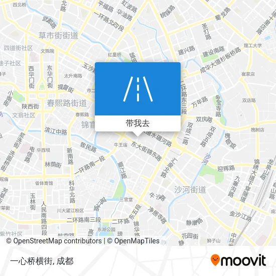 一心桥横街地图