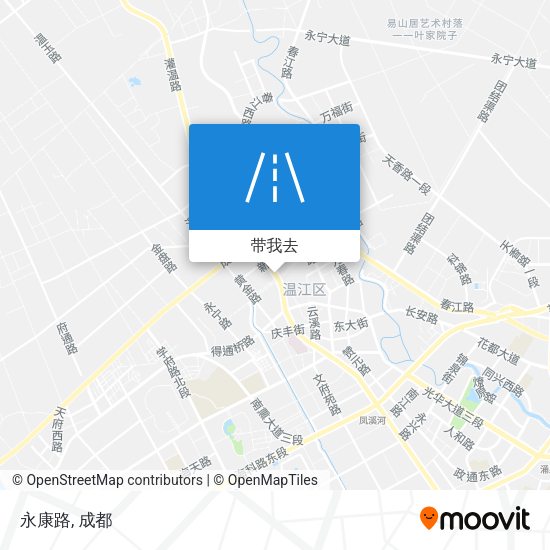永康路地图