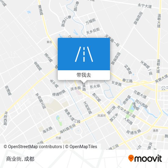 商业街地图