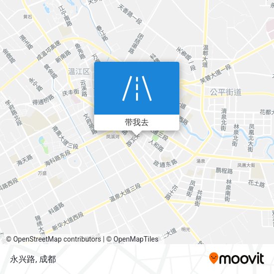 永兴路地图