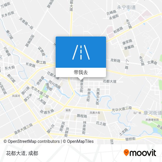 花都大道地图