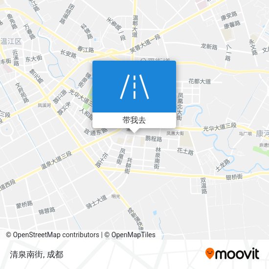 清泉南街地图