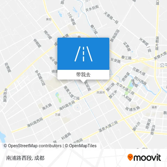 南浦路西段地图